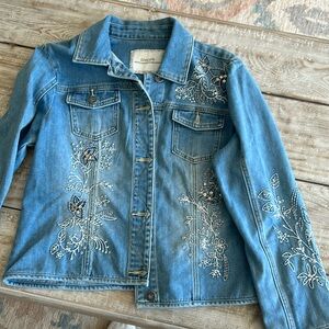 Chicos Anniversary Jean jacket
